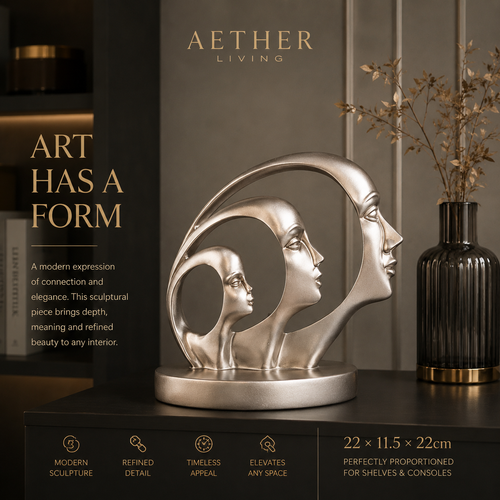 Aether Abstract Harmony Sculpture