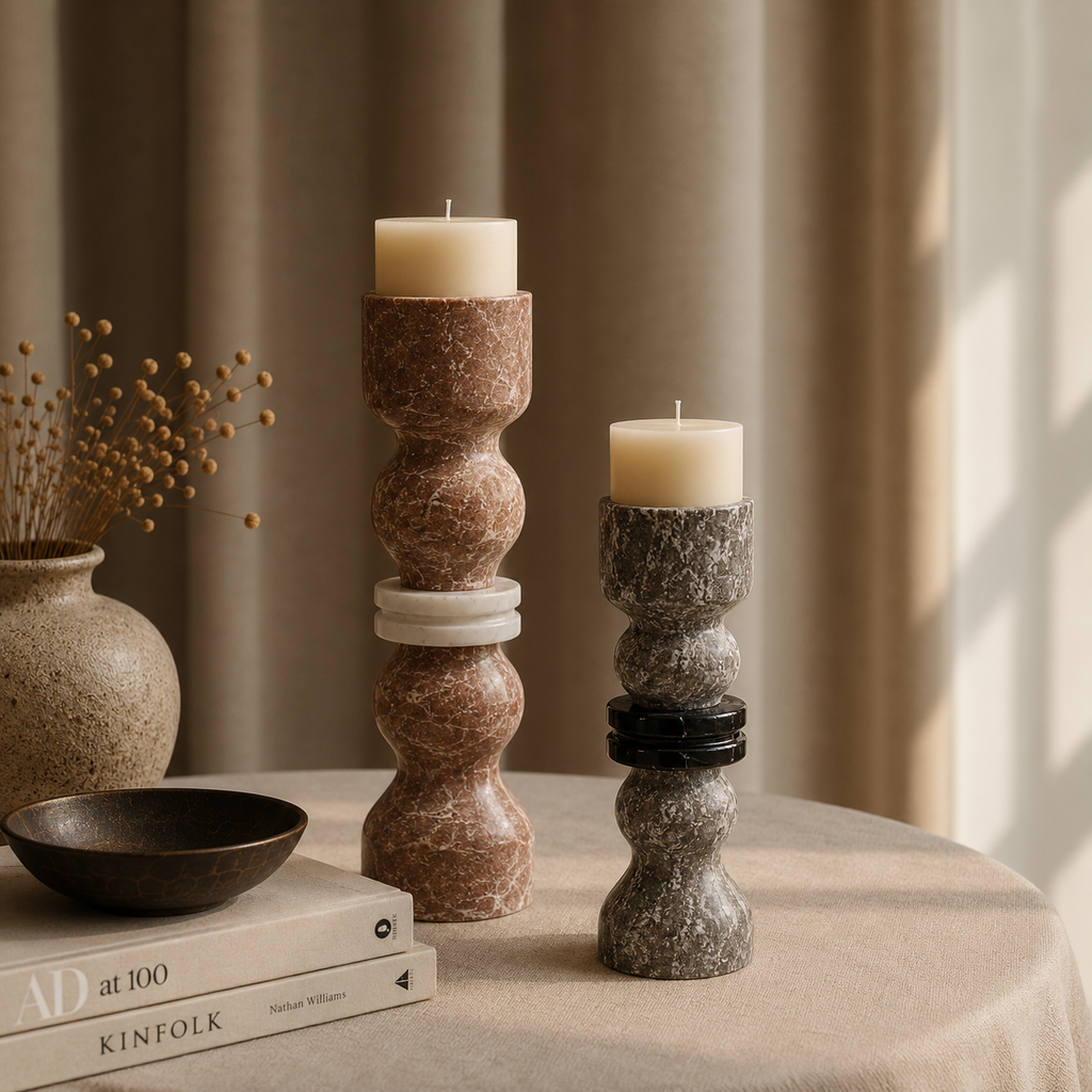 Aether Cloud Column Candle Holder